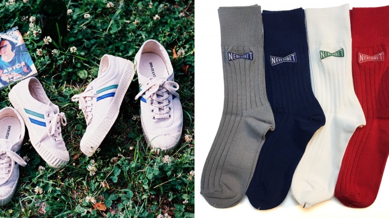 コラボスニーカ再販とロゴソックス販売開始！